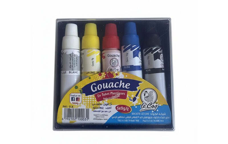 GOUACHE LE COQ