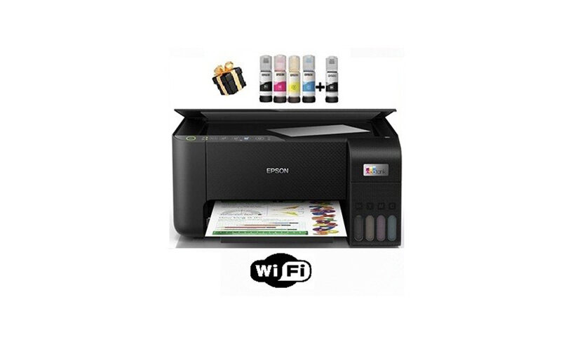 IMPRIMANTE MULTIFONCTION À RÉSERVOIR INTÉGRÉ 3-EN-1 COULEUR WIFI – EPSON ECOTANK L3251