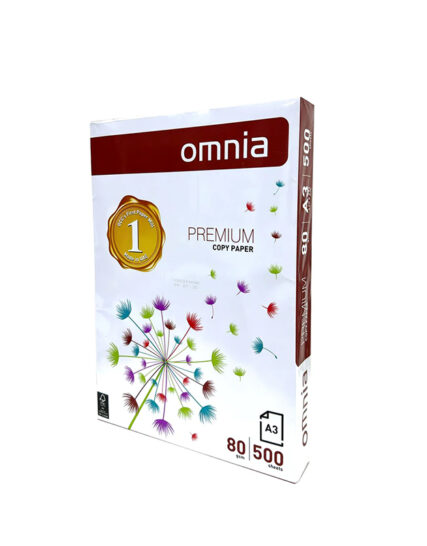 RAME PAPIER OMNIA A3 80GR - 500 FEUILLES